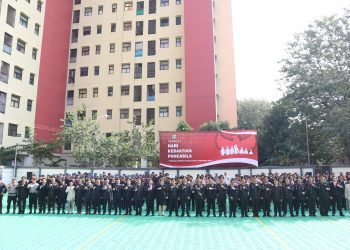 326 Personel Polres Metro Jakarta Barat Ikuti Upacara Hari Kesaktian Pancasila 2025