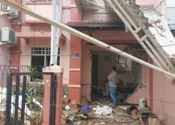 Ledakan Tabung Gas Elpiji 12 Kg di Cengkareng Jakbar, Dua Orang Luka Bakar dan Dua Rumah Rusak Berat