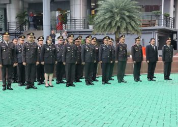 Pemuda Pemudi Bergerak, Indonesia Bersatu, Polres Metro Jakarta Barat Gelar Upacara Hari Sumpah Pemuda