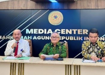 MA dan PP IKAHI Gelar Konferensi Pers Bahas Terbakarnya Rumah Hakim PN Medan