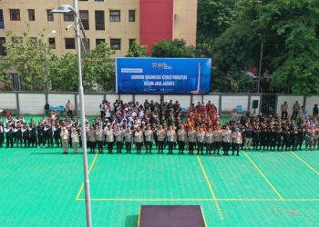 Harmoni Ormas untuk Jaga Jakarta: Polres Jakbar Gelar Apel Siaga Kamtibmas