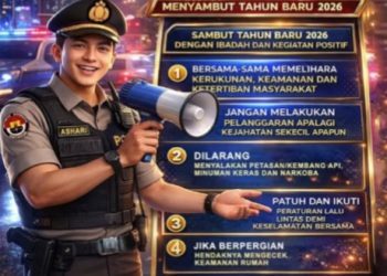 Polres Metro Jakarta Barat Imbau Warga Tak Nyalakan Petasan/Kembang api di Malam Tahun Baru 2026, Wujud Empati Korban Bencana