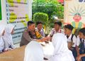 Police Goes To School, Bhabinkamtibmas Duri Kepa Ajak Pelajar SMPN 191 Jauhi Bullying, Tawuran, dan Narkoba