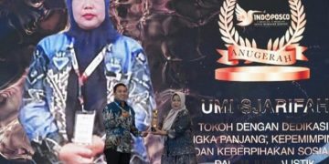 Dinilai Konsisten dan Berintegritas, Pemred Sudut Pandang Umi Sjarifah Raih Anugerah INDOPOSCO 2026