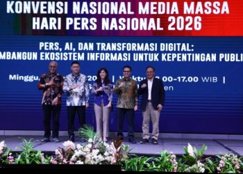 Menkomdigi Buka Konvensi Nasional Media Massa HPN 2026, Soroti Etika Pers di Era AI