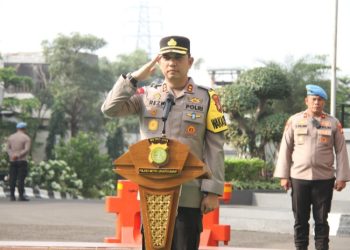 AKBP Rezi Dharmawan Pimpin Apel Jam Pimpinan, Tegaskan Komitmen Polri Humanis dan Profesional
