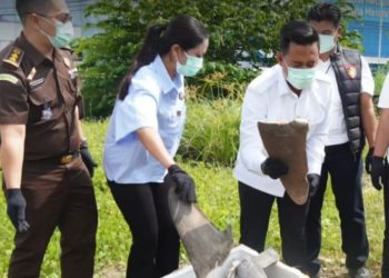 Kejari Jakut Musnahkan 14,62 Kg Barang Rampasan Negara dari Perkara Perikanan