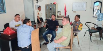 Sambang Kamtibmas, Bhabinkamtibmas Cengkareng Perkuat Keamanan di Apartemen City Park