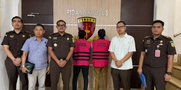 Kejari Tulang Bawang Tahan Dua Tersangka Korupsi Anggaran Bawaslu, Negara Rugi Rp814 Juta