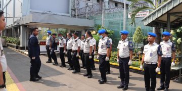 Rutan Kelas I Jakarta Pusat Gelar Ikrar dan Penguatan Pengawasan Pemasyarakatan Bersih dari Handphone Ilegal, Narkoba, dan Penipuan