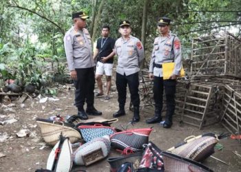 Penggerebekan Dramatis Judi Sabung Ayam di Tangerang, Puluhan Motor Disita