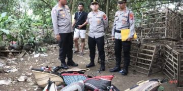 Penggerebekan Dramatis Judi Sabung Ayam di Tangerang, Puluhan Motor Disita