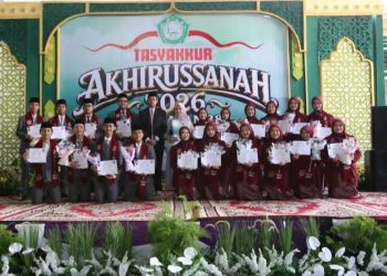 Tasyakkur Akhirussanah Ponpes Al Washilah, 77 Persen Siswa Kelas 12 SMK Lolos PTN