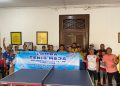 Polsek Palmerah Meriahkan Hari Bhayangkara ke-80 dengan Turnamen Tenis Meja
