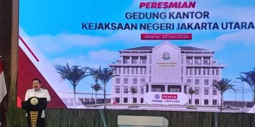Jaksa Agung Resmikan Gedung Baru Kejari Jakarta Utara, Tegaskan Hibah Tak Ganggu Independensi Penegakan Hukum
