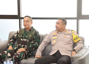 Perkuat Sinergitas TNI–Polri, Kapolres Metro Jakarta Barat Silaturahmi dengan Dandim 0503/Jakarta Barat
