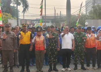 Gerbek Lumpur Serentak Dimulai, Pemkot Jakbar Targetkan Titik Banjir Berkurang Signifikan pada 2027