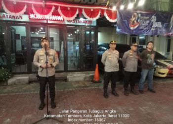 Patroli Subuh Polsek Tambora Dipimpin Kapolsek, Tiga Motor Tanpa Dokumen Diamankan Demi Jaga Kondusivitas Wilayah