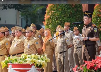Kajari Jakpus Tekankan Sinergi dan Etika Bermedia Sosial dalam Apel Bersama Pemkot