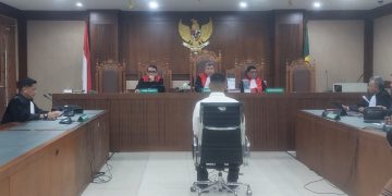 JPU Minta Eksepsi Terdakwa Bangun Paulus Tudungta Ditolak