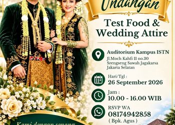 Griya Egiina Ayu Gelar “Test Food & Wedding Attire” Hadirkan Konsep Pernikahan Elegan Sejak 1996