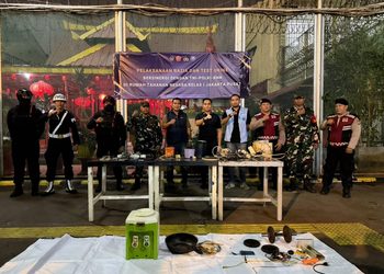 Sinergi APH, Rutan Kelas I Jakarta Pusat Gelar Razia Gabungan Besar-besaran Sasar Barang Terlarang
