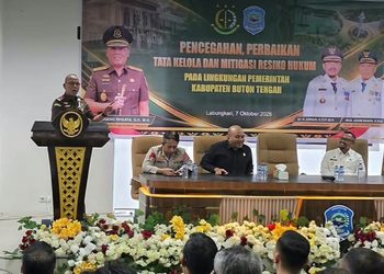 Kajati Sultra Tekankan Integritas dan Mitigasi Risiko Hukum di Pemkab Buton Tengah