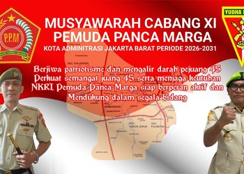 Herwin terpilih secara aklamasi sebagai Pimpinan Cabang Pemuda Panca Marga Jakarta Barat Periode 2026–2031*