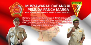 Herwin terpilih secara aklamasi sebagai Pimpinan Cabang Pemuda Panca Marga Jakarta Barat Periode 2026–2031*