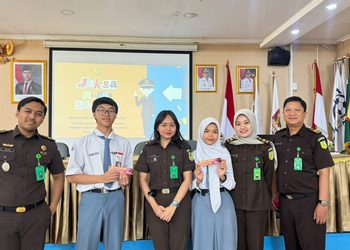 Kejari Jakarta Pusat Kenalkan Hukum kepada Pelajar SMAN 27 Jakarta