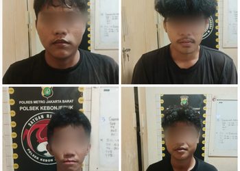 Polsek Kebon Jeruk Amankan Empat Orang Terkait Dugaan Peredaran Tembakau Sintetis
