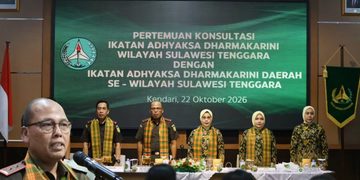 Kajati Sugeng Riyanta Buka Pertemuan Konsultasi IAD se-Sulawesi Tenggara