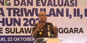 Evaluasi Kinerja Tiga Triwulan, Kajati Sultra Tekankan Optimalisasi Target dan Akuntabilitas